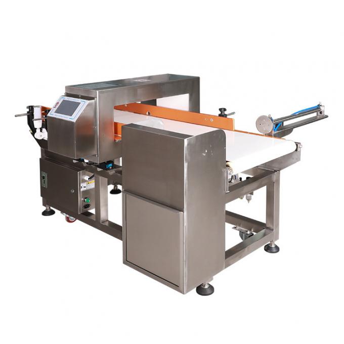 Fabrikpreislebensmittelproduktionsfließband automatischer Förderermetalldetektor mit automatischem Schieberausschuß