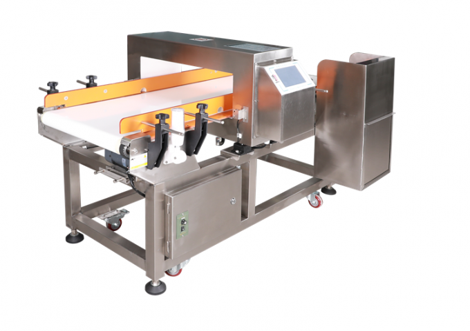 Fabrikpreislebensmittelproduktionsfließband automatischer Förderermetalldetektor mit automatischem Schieberausschuß