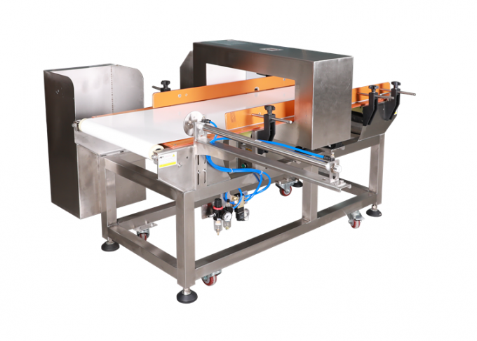 Fabrikpreislebensmittelproduktionsfließband automatischer Förderermetalldetektor mit automatischem Schieberausschuß
