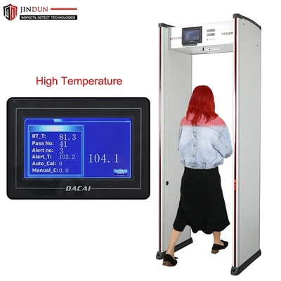 Walk Through Temperature Detecting Body Temperature Scan