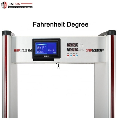 Walk Through Temperature Detecting Body Temperature Scan